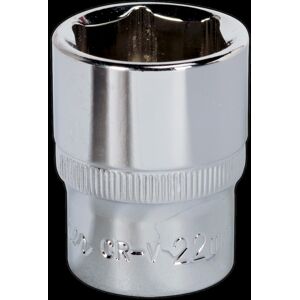 Sealey WallDrive® Socket 22mm 1/2"Sq Drive Fully Polished Sealey WallDrive® Socket 22mm 1/2"Sq Drive Fully Polished