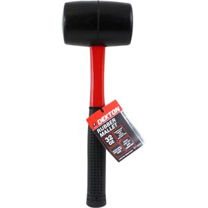 Dekton DT10224 32oz Rubber Mallet Heavy Duty Anti Slip Handle Durable Rubber Head for T Dekton DT10224 32oz Rubber Mallet Heavy Duty Anti Slip Handle Durable Rubber Head for T