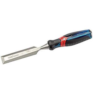 Draper 24408 Expert Bevel Edge Wood Chisel, Soft Grip with 'Pound Thru' End Cap, 25mm, Draper 24408 Expert Bevel Edge Wood Chisel, Soft Grip with 'Pound Thru' End Cap, 25mm,