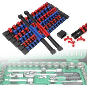 Unbranded 6 x Socket Rail Clips Drive Bits Clip Tray Rack Holder Organizer Unbranded 6 x Socket Rail Clips Drive Bits Clip Tray Rack Holder Organizer