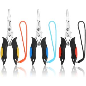 GreenZech (Red) Pliers Hook Remover Line Cutter Stainless Steel Scissors w/ Storage Bag Pl GreenZech (Red) Pliers Hook Remover Line Cutter Stainless Steel Scissors w/ Storage Bag Pl