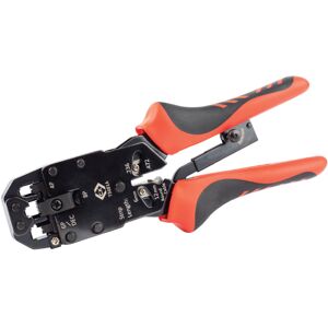 CK Tools T3681A Ratchet Crimping Pliers For Modular Plugs 4/6/8P CK Tools T3681A Ratchet Crimping Pliers For Modular Plugs 4/6/8P