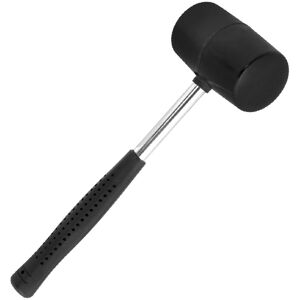 Milestone Camping Milestone 20420 12oz Rubber Mallet / Sturdy Steel Handle / Ideal For Putting Up Milestone Camping Milestone 20420 12oz Rubber Mallet / Sturdy Steel Handle / Ideal For Putting Up