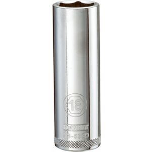 DeWalt Metric Deep Socket, 6-Point, 1/2 In. Drive, 18mm - DWMT93533OSP DeWalt Metric Deep Socket, 6-Point, 1/2 In. Drive, 18mm - DWMT93533OSP
