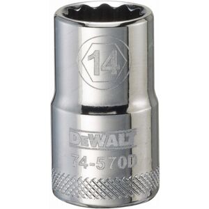 DeWalt Metric Shallow Socket, 12-Point, 1/2 In. Drive, 14mm - DWMT74570OSP DeWalt Metric Shallow Socket, 12-Point, 1/2 In. Drive, 14mm - DWMT74570OSP