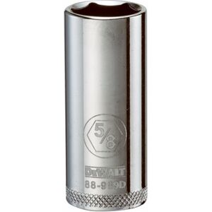 DeWalt SAE Socket, Deep, 6-Point, 5/8-In., 3/8-In. Drive DWMT88989OSP DeWalt SAE Socket, Deep, 6-Point, 5/8-In., 3/8-In. Drive DWMT88989OSP