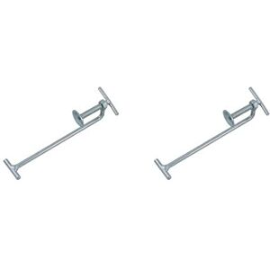 Neilsen 2 x Profile Brick Laying T Clamps 175MM X Brick Block CLAMP Tongs Bricklaying Neilsen 2 x Profile Brick Laying T Clamps 175MM X Brick Block CLAMP Tongs Bricklaying