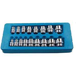 us pro 17pc 3/8 dr Shallow Sockets Set, Socket 6 Point 8-24mm 1376 us pro 17pc 3/8 dr Shallow Sockets Set, Socket 6 Point 8-24mm 1376