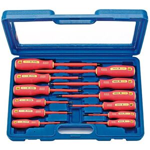 Draper 46541 Fully Insulated Screwdriver Set, 12 Pieces , Blue Draper 46541 Fully Insulated Screwdriver Set, 12 Pieces , Blue
