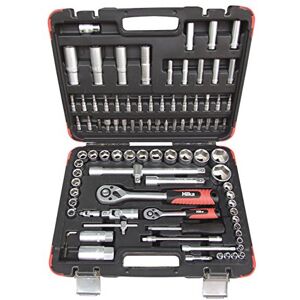 Hilka Tools 01110094 Dr Socket Set, Black/Silver, 1/4-1/2-Inch Hilka Tools 01110094 Dr Socket Set, Black/Silver, 1/4-1/2-Inch