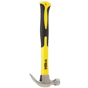 Hilka 8OZ Claw Hammer Fibre Glass Shaft Hilka 8OZ Claw Hammer Fibre Glass Shaft