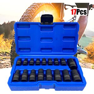 Unbranded 17pc Professional 3/8" 1/2" Drive Impact E-Torx Socket Set E5-E24 Unbranded 17pc Professional 3/8" 1/2" Drive Impact E-Torx Socket Set E5-E24