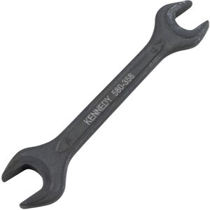KENNEDY Metric Open Ended Spanner, Double End, Vanadium Steel, 17mm x 19mm KENNEDY Metric Open Ended Spanner, Double End, Vanadium Steel, 17mm x 19mm