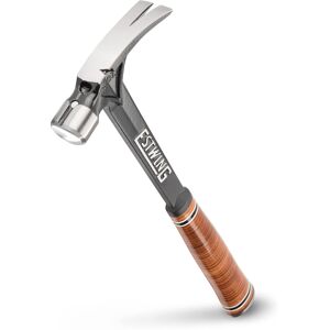 Estwing E15S 15oz Ultra Framing Hammer, Smooth Face, Leather Grip Estwing E15S 15oz Ultra Framing Hammer, Smooth Face, Leather Grip