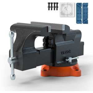 VEVOR Bench Vise, 6-inch Jaw Width 5.9-inch Jaw Opening, 360-Degree Swivel Locki VEVOR Bench Vise, 6-inch Jaw Width 5.9-inch Jaw Opening, 360-Degree Swivel Locki