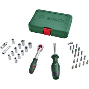 Bosch Home and Garden Ratchets / 1/4" Drive Socket Set 34-Piece (Versatile Drive Bosch Home and Garden Ratchets / 1/4" Drive Socket Set 34-Piece (Versatile Drive