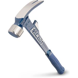Estwing E6-24TM 24oz 16-inch Milled Face Hammertooth Hammer with Vinyl Shock Red Estwing E6-24TM 24oz 16-inch Milled Face Hammertooth Hammer with Vinyl Shock Red