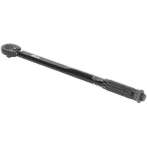 Sealey Ak624B Micrometer Torque Wrench 1/2In Sq Drive Calibrated Black Series Sealey Ak624B Micrometer Torque Wrench 1/2In Sq Drive Calibrated Black Series