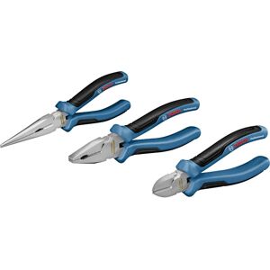 Bosch Professional three-part pliers set (combination pliers, needle-nose pliers Bosch Professional three-part pliers set (combination pliers, needle-nose pliers