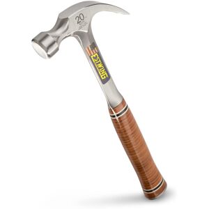 Estwing E20C Curved Claw Hammer - Leather Grip,Blue Finish,560g (20oz) Estwing E20C Curved Claw Hammer - Leather Grip,Blue Finish,560g (20oz)