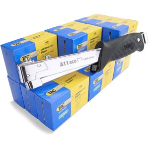 Tacwise 1179 A11 Hammer Tacker with 75,000 140/8mm Staples, Uses Type 140 / 6 - Tacwise 1179 A11 Hammer Tacker with 75,000 140/8mm Staples, Uses Type 140 / 6 -