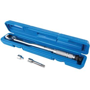 Silverline 962219 Torque Wrench 20 - 110 Nm 3/8", Silver Silverline 962219 Torque Wrench 20 - 110 Nm 3/8", Silver