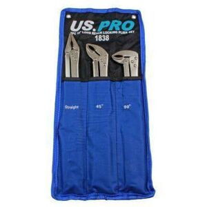 US PRO 3PC 15" Flat & Curved Jaw Long Reach Locking Mole Grip Pliers US PRO 3PC 15" Flat & Curved Jaw Long Reach Locking Mole Grip Pliers