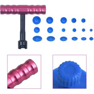 vidaXL 19x Paintless Dent Repair Kit Lifter Set Automotive Hail Removal Tool vidaXL 19x Paintless Dent Repair Kit Lifter Set Automotive Hail Removal Tool