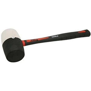 Hilka 62303032 32 oz Double Faced Rubber Mallet, White,black Hilka 62303032 32 oz Double Faced Rubber Mallet, White,black