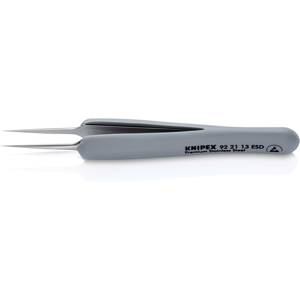 Knipex - 13197 - stainless steel - rubber - Tweezers Knipex - 13197 - stainless steel - rubber - Tweezers