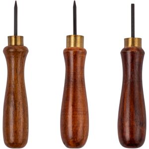 Hardys 3pc Bradawl Set, Square, Round, Chisel Point Tools Hardys 3pc Bradawl Set, Square, Round, Chisel Point Tools