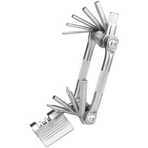 GreenZech (Silver) 11 In 1 Multi-Function Bicycle Repair Tool Allen Wrench Slotted/Phillip GreenZech (Silver) 11 In 1 Multi-Function Bicycle Repair Tool Allen Wrench Slotted/Phillip