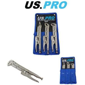 US PRO Locking Plier 3PC Grip Wrench Vice Locking Long Reach 12" Mole Grips 1837 US PRO Locking Plier 3PC Grip Wrench Vice Locking Long Reach 12" Mole Grips 1837