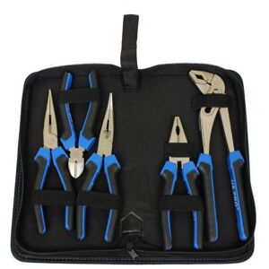 US PRO Plier Set 5pc Combination Long Bent Nose Side Cutters Waterpump 1821 US PRO Plier Set 5pc Combination Long Bent Nose Side Cutters Waterpump 1821