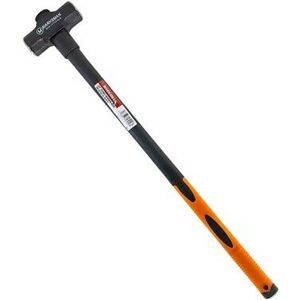 Marksman SLEDGE HAMMER 3.7KG 8lb LUMP WITH FIBREGLASS SOFT GRIP SHAFT HANDLE 53010C Marksman SLEDGE HAMMER 3.7KG 8lb LUMP WITH FIBREGLASS SOFT GRIP SHAFT HANDLE 53010C