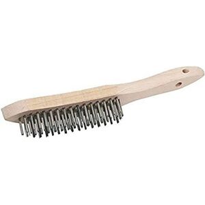 Draper 50931 Stainless Steel 4 Row Wire Scratch Brush 310mm Draper 50931 Stainless Steel 4 Row Wire Scratch Brush 310mm
