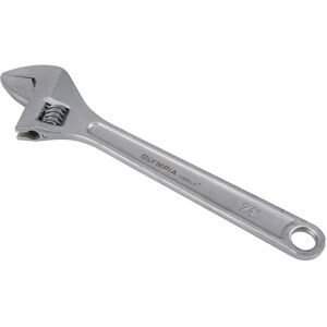 Olympia Tools 24"" Adjustable Wrench Heavy Duty Drop Forged Steel Chrome Plate Olympia Tools 24"" Adjustable Wrench Heavy Duty Drop Forged Steel Chrome Plate