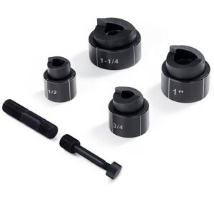 Vevor SDDKQCTX140CR2SQBV0 0.5 in., 0.75 in. & 1 in. - 1.25 in. Hydraulic Knockou Vevor SDDKQCTX140CR2SQBV0 0.5 in., 0.75 in. & 1 in. - 1.25 in. Hydraulic Knockou