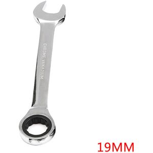 Unbranded (19MM) Chrome Wrench 6mm32mm Vanadium Steel Metric Fixed Head Spanner Ratchet Unbranded (19MM) Chrome Wrench 6mm32mm Vanadium Steel Metric Fixed Head Spanner Ratchet