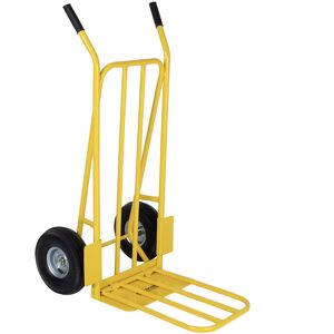 Charles Bentley 270kg Heavy Duty Folding Trolley/Sack Truck with Pneumatic Tyre Charles Bentley 270kg Heavy Duty Folding Trolley/Sack Truck with Pneumatic Tyre