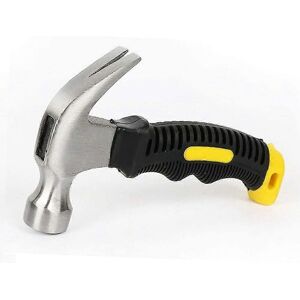 konhill (As show, One size) 10 Oz Mini Claw Hammer Fiberglass Handle Small Stubby Hammer konhill (As show, One size) 10 Oz Mini Claw Hammer Fiberglass Handle Small Stubby Hammer