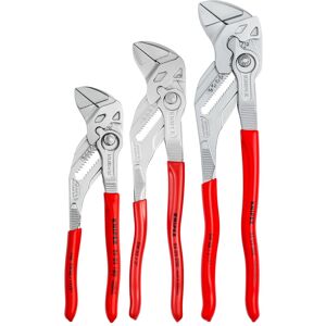 KNIPEX Tools 00 20 06 US2 Pliers Wrench 3-Piece Set KNIPEX Tools 00 20 06 US2 Pliers Wrench 3-Piece Set