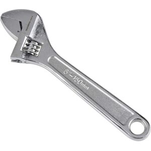 Olympia Tools 6"""" Adjustable Wrench Heavy Duty Drop Forged Steel Chrome Plat Olympia Tools 6"""" Adjustable Wrench Heavy Duty Drop Forged Steel Chrome Plat