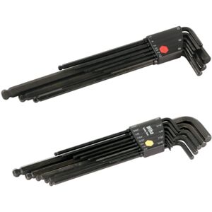 Wiha 36995 Ball End Hex-Inch and Metric L-Key Sets 2-Pack Wiha 36995 Ball End Hex-Inch and Metric L-Key Sets 2-Pack
