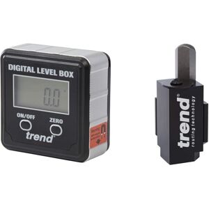 Trend DLB Digital Level Box, Black & C Corner Wood Chisel for Square Hinge and L Trend DLB Digital Level Box, Black & C Corner Wood Chisel for Square Hinge and L