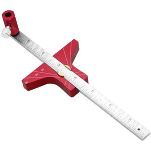 GreenZech Multi-Angle Woodworking Scriber with Depth Gauge - Durable Aluminum Tool for Pre GreenZech Multi-Angle Woodworking Scriber with Depth Gauge - Durable Aluminum Tool for Pre