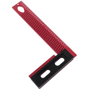 Unbranded (200mm) Woodworking Ruler L Square Hole Ruler Measuring Tool - Portable Alumin Unbranded (200mm) Woodworking Ruler L Square Hole Ruler Measuring Tool - Portable Alumin