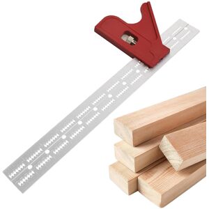 Unbranded (A) Woodworking Marking Ruler - Professional Carpenter Edge Ruler - Woodworking Unbranded (A) Woodworking Marking Ruler - Professional Carpenter Edge Ruler - Woodworking