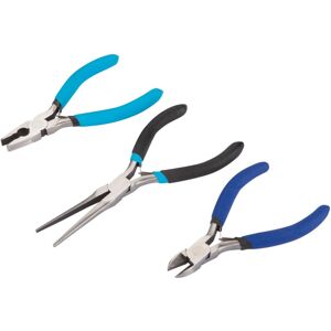 Bluespot Tools Soft Grip Mini Plier Set, 3 Piece Bluespot Tools Soft Grip Mini Plier Set, 3 Piece