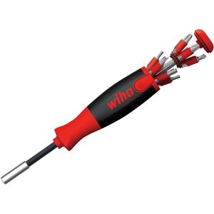 Wiha Liftup 25 Magnetic Screwdriver With Bit Magazine (sl, Ph, Pz, Tx, Hex) Wiha Liftup 25 Magnetic Screwdriver With Bit Magazine (sl, Ph, Pz, Tx, Hex)